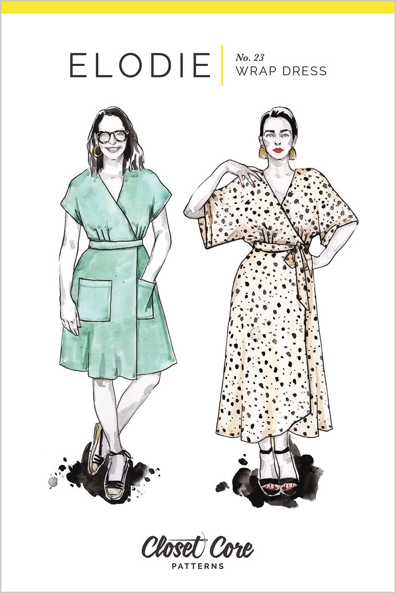 Closet Core - Elodie Wrap Dress Sewing Pattern 18 Closet Core - Elodie Wrap Dress Sewing Pattern - Image 16