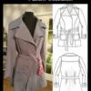 Angela Wolf Sewing Pattern #7213 - The Chloe Trench Coat -VOGUE FABRICS STORE Chloe Trench