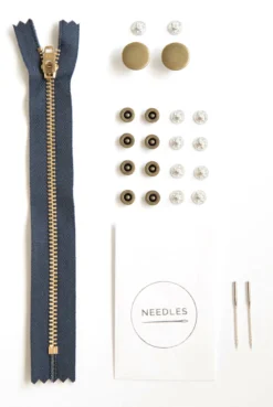 Closet Core - Zipper Fly Jeans-Making Kit - Four Colors Available