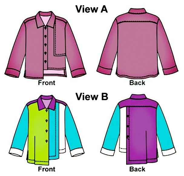 Cutting Line Designs #12203 The Director's Cut - Blouse Sewing Pattern 5 Cutting Line Designs #12203 The Director's Cut - Blouse Sewing Pattern - Image 3