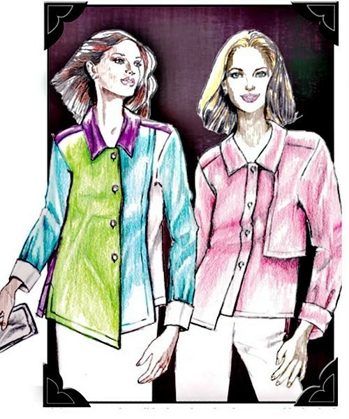 Cutting Line Designs #12203 The Director's Cut - Blouse Sewing Pattern 3 Cutting Line Designs #12203 The Director's Cut - Blouse Sewing Pattern