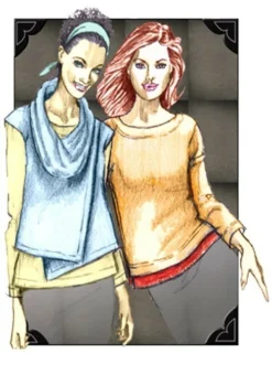 Cutting Line Designs #12214 Light And Shadow -VOGUE FABRICS STORE CutLine LightShad front 500