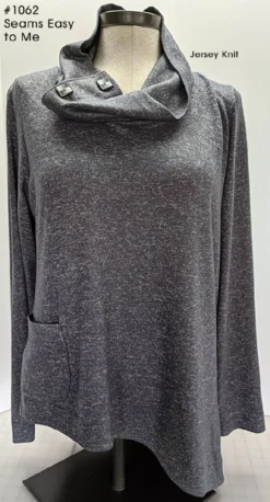Dana Marie Sewing Pattern #1062 - Seams Easy To Me Top -VOGUE FABRICS STORE DM 1062 alt2