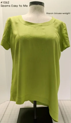 Dana Marie Sewing Pattern #1062 - Seams Easy To Me Top -VOGUE FABRICS STORE DM 1062 alt4