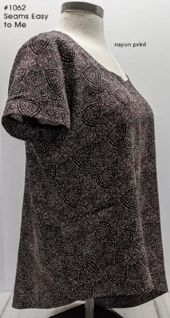 Dana Marie Sewing Pattern #1062 - Seams Easy To Me Top -VOGUE FABRICS STORE DM 1062 alt5