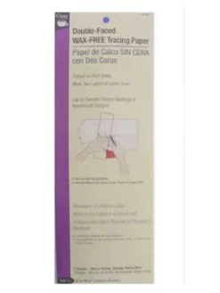 Dritz- Double-Faced Wax Free Tracing Paper