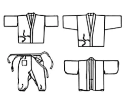 Folkwear #112 Japanese Field Clothing Sewing Pattern 19 Folkwear #112 Japanese Field Clothing Sewing Pattern -VOGUE FABRICS STORE FW 112 flats