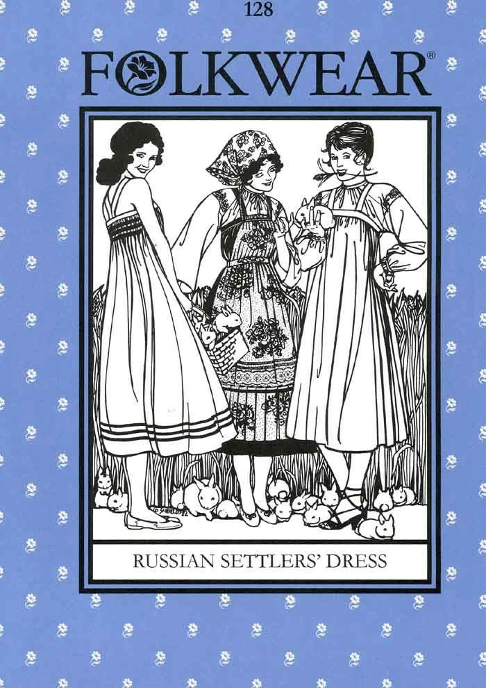 Folkwear #128 Russian Settlers' Dress 3 Folkwear #128 Russian Settlers' Dress