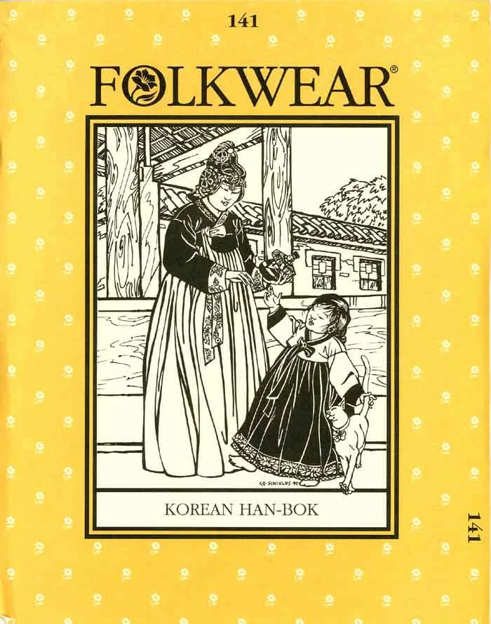 Folkwear #141 Korean Han-Bok 3 Folkwear #141 Korean Han-Bok