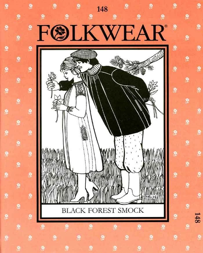 Folkwear #148 Black Forest Smock 3 Folkwear #148 Black Forest Smock
