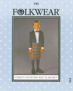 Folkwear #154 Child's Scottish Kilt & Jacket