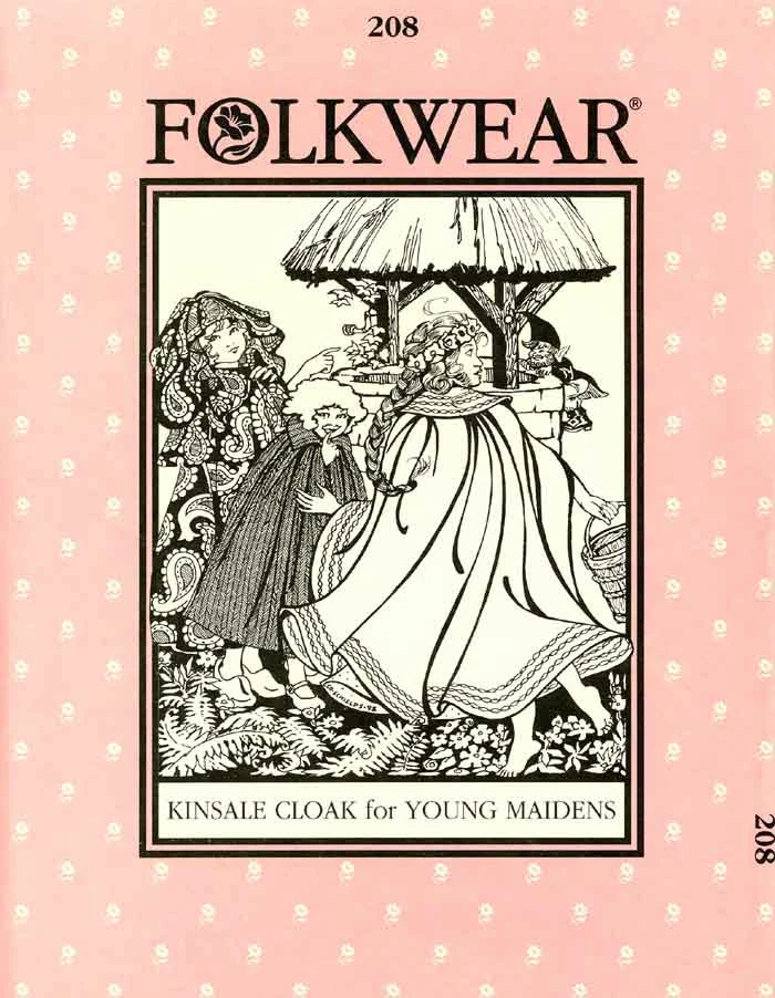 Folkwear #208 Kinsale Cloak For Maidens 3 Folkwear #208 Kinsale Cloak For Maidens