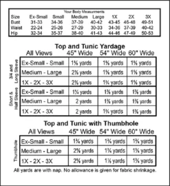 Great Copy #2730 Marathon Pullover Sewing Pattern -VOGUE FABRICS STORE GCP 2730 Marathon yardage