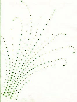 Hot Fix Transfer - Apple Green Spray, 11 X 9 Inches 3 Hot Fix Transfer - Apple Green Spray, 11 X 9 Inches