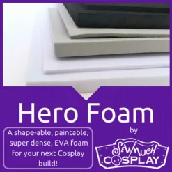Hero Foam - 2mm - EVA Closed Cell Foam By Sew Much Cosplay