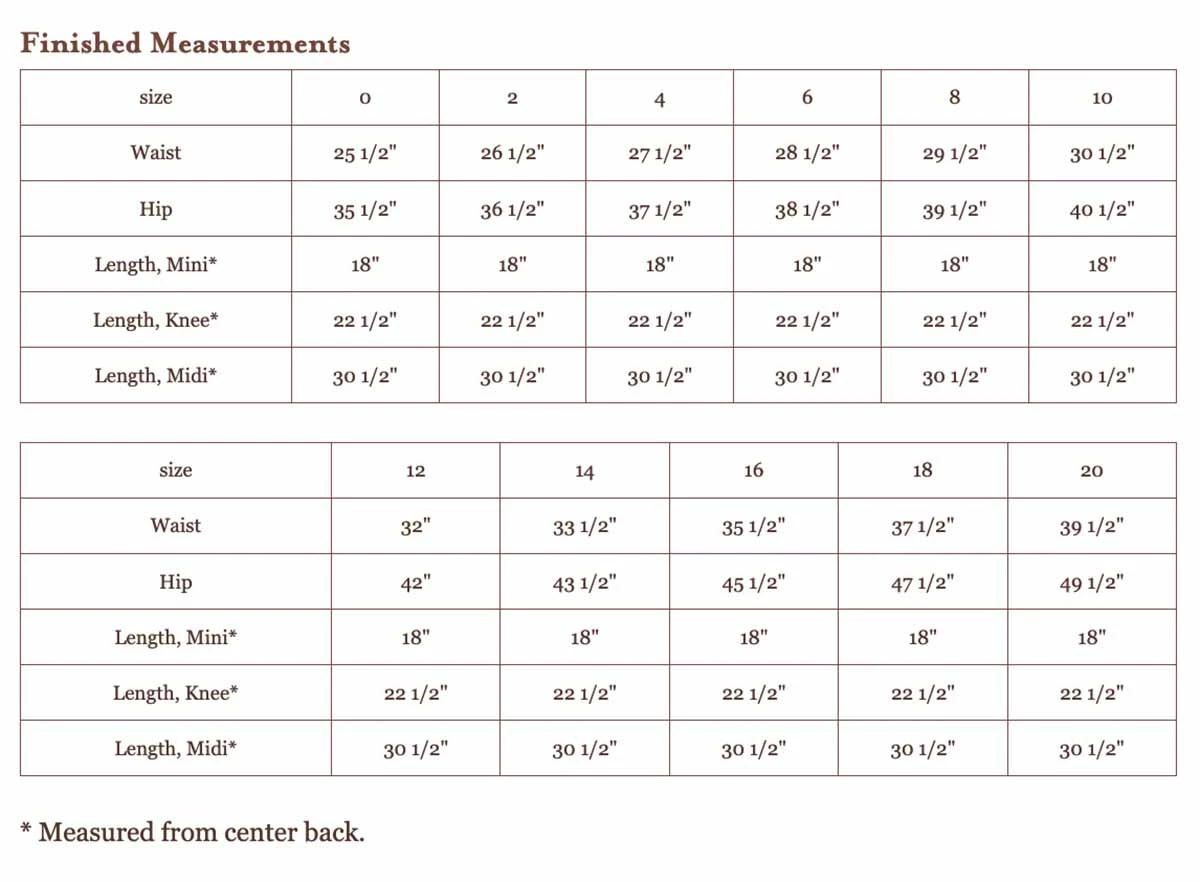Liesl + Co - Garibaldi A-line Skirt Sewing Pattern 15 Liesl + Co - Garibaldi A-line Skirt Sewing Pattern - Image 13