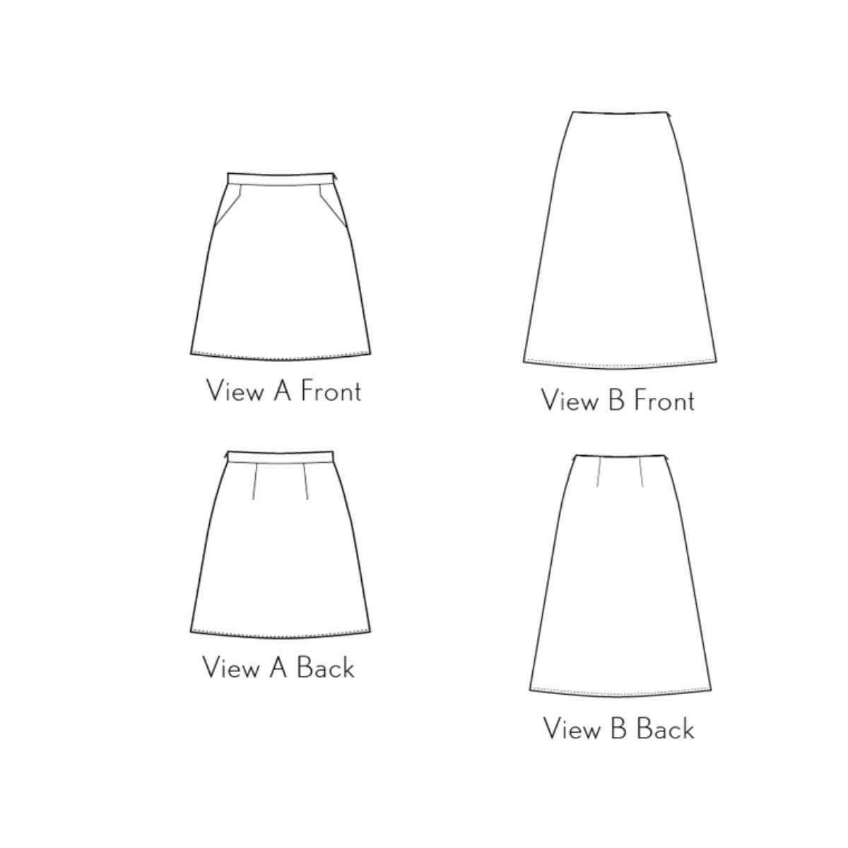 Liesl + Co - Garibaldi A-line Skirt Sewing Pattern 17 Liesl + Co - Garibaldi A-line Skirt Sewing Pattern - Image 15