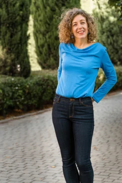 Liesl + Co - Easton Cowl-Neck Tee Sewing Pattern -VOGUE FABRICS STORE LnC EastonCowlNeck 2