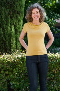 Liesl + Co - Easton Cowl-Neck Tee Sewing Pattern -VOGUE FABRICS STORE LnC EastonCowlNeck 8