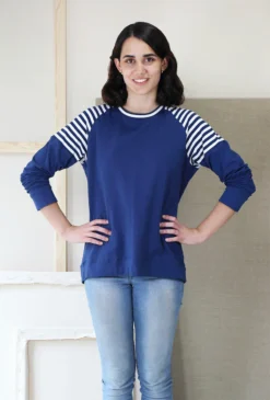 Liesl + Co - Neighborhood Sweatshirt And Hoodie Sewing Pattern -VOGUE FABRICS STORE LnC Neighborhood 7