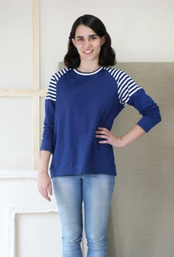 Liesl + Co - Neighborhood Sweatshirt And Hoodie Sewing Pattern -VOGUE FABRICS STORE LnC Neighborhood 8