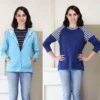 Liesl + Co - Neighborhood Sweatshirt And Hoodie Sewing Pattern -VOGUE FABRICS STORE LnC Neighborhood both