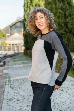 Liesl + Co - Noord T-Shirt + Sweatshirt Sewing Pattern 22 Liesl + Co - Noord T-Shirt + Sweatshirt Sewing Pattern -VOGUE FABRICS STORE LnC NoordShirt 2