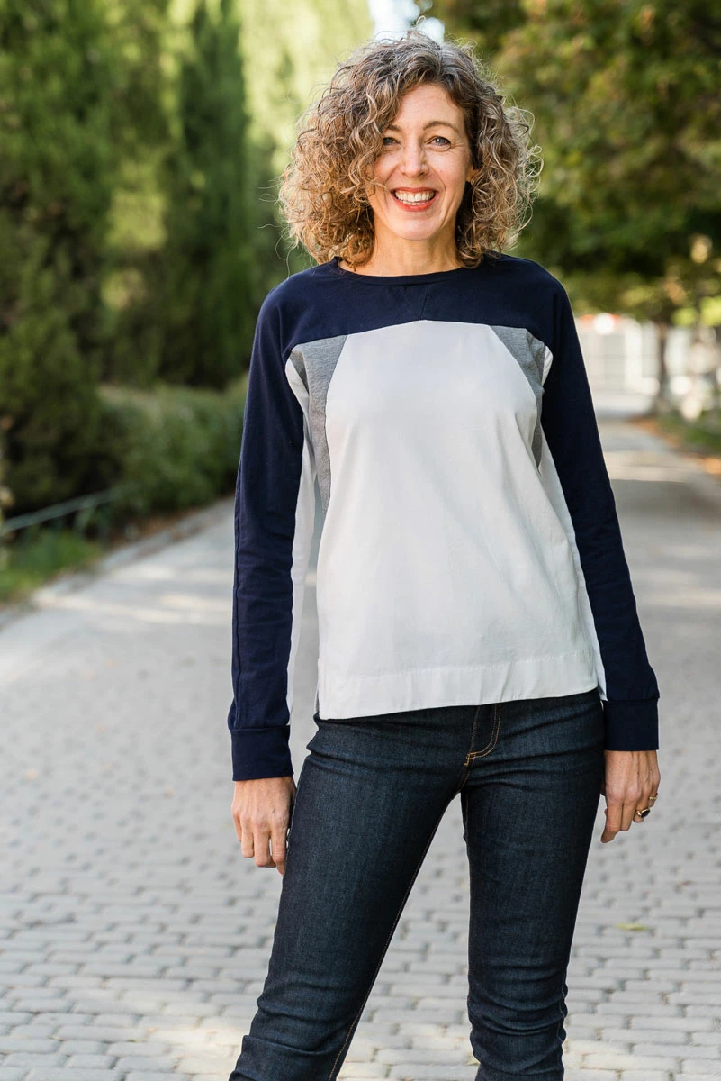 Liesl + Co - Noord T-Shirt + Sweatshirt Sewing Pattern 5 Liesl + Co - Noord T-Shirt + Sweatshirt Sewing Pattern - Image 3