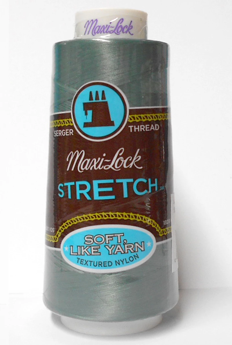 Maxi-Lock Stretch Serger Thread - Seafoam 3 Maxi-Lock Stretch Serger Thread - Seafoam