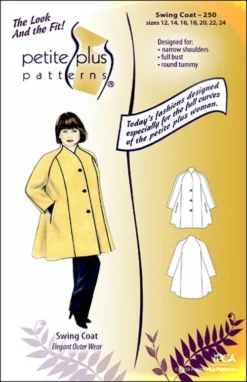 Petite Plus #250 Swing Coat Sewing Pattern
