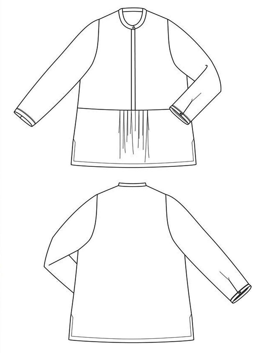 Sewing Workshop Collection - Berwick St. Tunic 5 Sewing Workshop Collection - Berwick St. Tunic - Image 3