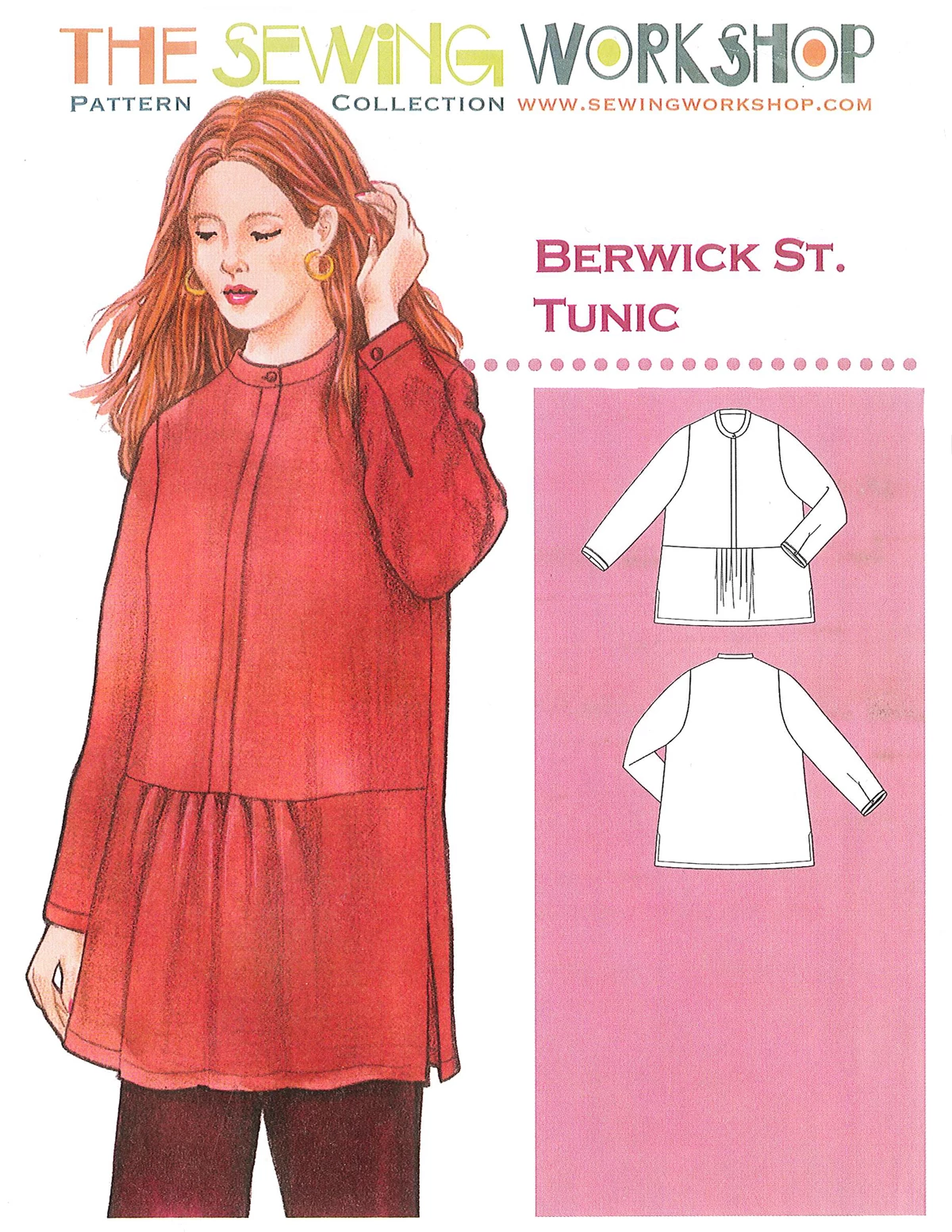 Sewing Workshop Collection - Berwick St. Tunic 3 Sewing Workshop Collection - Berwick St. Tunic