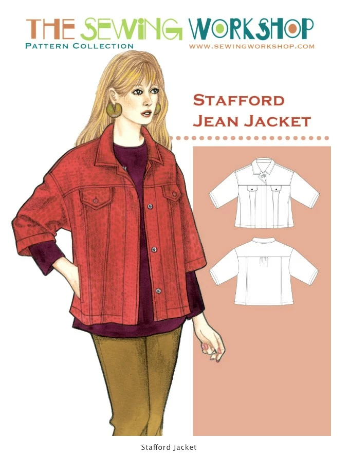 Sewing Workshop Collection - Stafford Jean Jacket 3 Sewing Workshop Collection - Stafford Jean Jacket