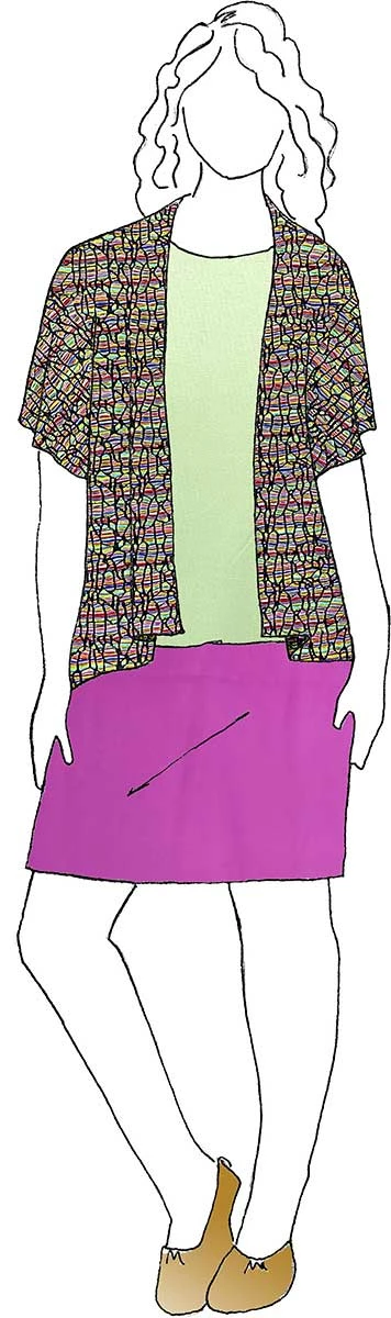 VF234-08 Flavor Ribs - Bright Celery Colored Super-soft Modal Rib Knit Fabric 6 VF234-08 Flavor Ribs - Bright Celery Colored Super-soft Modal Rib Knit Fabric - Image 4