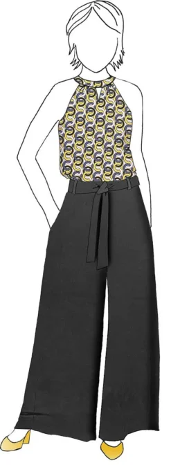 VF234-38 Idiom Rings - Gold With Black And Blush Interlocking Circles On White Rayon Challis Fabric 13 VF234-38 Idiom Rings - Gold With Black And Blush Interlocking Circles On White Rayon Challis Fabric -VOGUE FABRICS STORE Showcase VF234 38 39