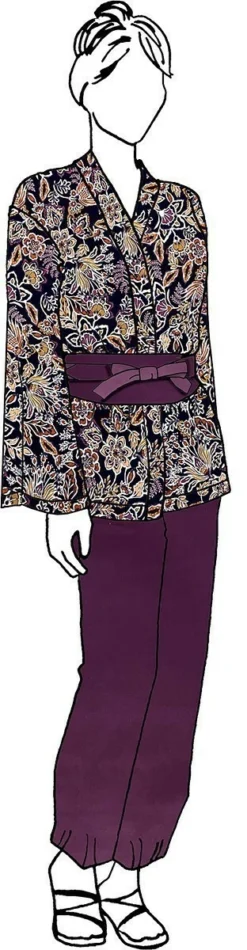 VF235-10 Europa Reverie - Beautiful Rayon Challis Print Fabric 15 VF235-10 Europa Reverie - Beautiful Rayon Challis Print Fabric -VOGUE FABRICS STORE Showcsae VF235 10 11