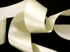 Silk Satin Ribbon 1 1/2" Ivory