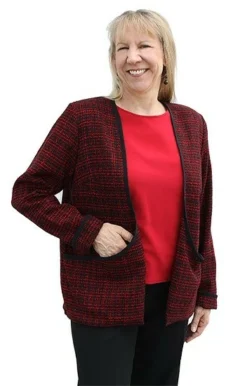 Great Copy #2585 Tahoe Jacket 15 Great Copy #2585 Tahoe Jacket -VOGUE FABRICS STORE Tahoe Jacket in Tweed