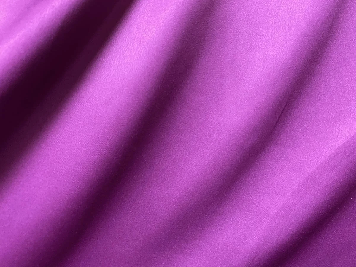 Temptress Stretch Satin Fabric - Raspberry 3 Temptress Stretch Satin Fabric - Raspberry