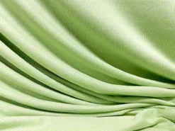 VF234-08 Flavor Ribs - Bright Celery Colored Super-soft Modal Rib Knit Fabric 9 VF234-08 Flavor Ribs - Bright Celery Colored Super-soft Modal Rib Knit Fabric -VOGUE FABRICS STORE VF234 08 draped