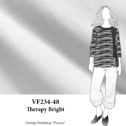 VF234-48 Therapy Bright - White Oxford Cloth From Robert Kaufman Fashion