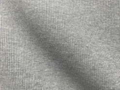 VF235-42 Signals Ribs - Grey Cotton-rich Rib Knit Fabric 11 VF235-42 Signals Ribs - Grey Cotton-rich Rib Knit Fabric -VOGUE FABRICS STORE VF235 42 flat