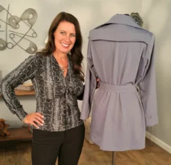 Angela Wolf Sewing Pattern #7213 - The Chloe Trench Coat 10 Angela Wolf Sewing Pattern #7213 - The Chloe Trench Coat -VOGUE FABRICS STORE chloe2