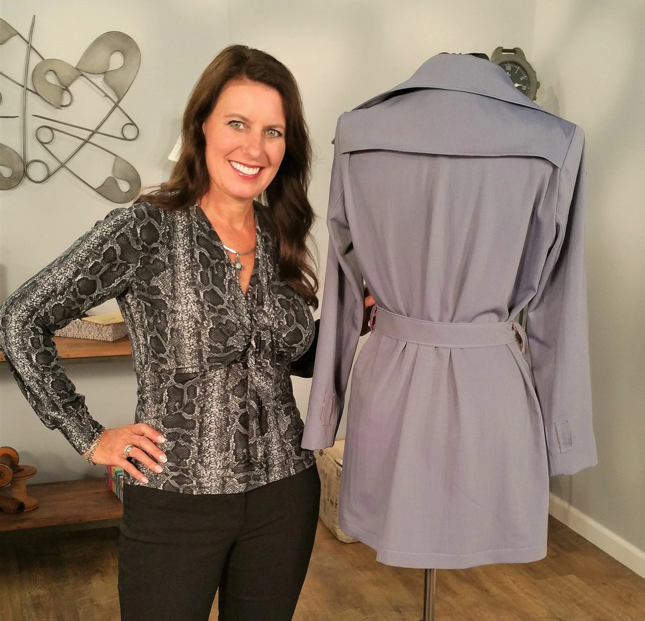 Angela Wolf Sewing Pattern #7213 - The Chloe Trench Coat 6 Angela Wolf Sewing Pattern #7213 - The Chloe Trench Coat - Image 4