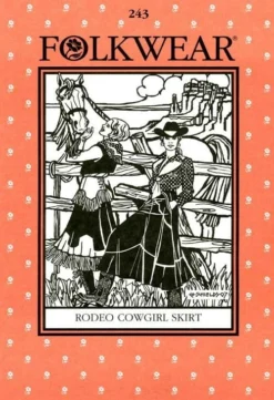 Folkwear #243 Rodeo Cowgirl Skirt