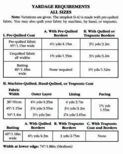 Folkwear #106 Turkish Coat -VOGUE FABRICS STORE fw106ydg